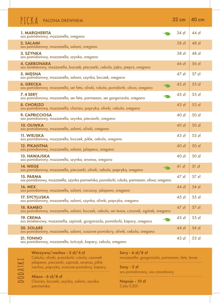 pizzeria Picka - Restauracja Warszawa