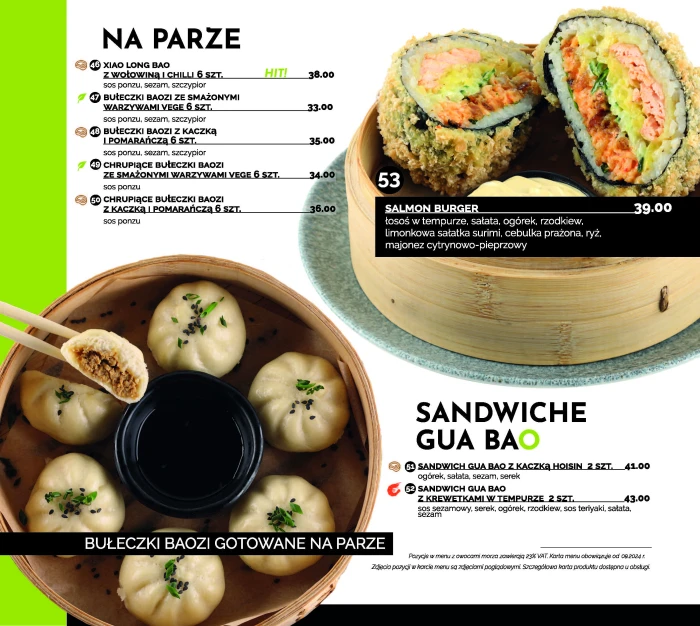 Sushi Poznań - KOKU SUSHI ul. Taczaka 17 - Restauracja